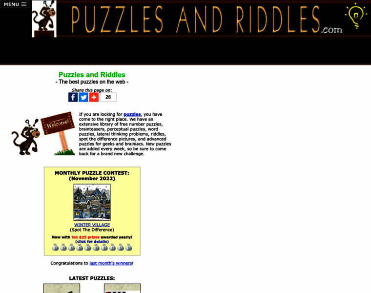 Puzzlesandriddles.com thumbnail
