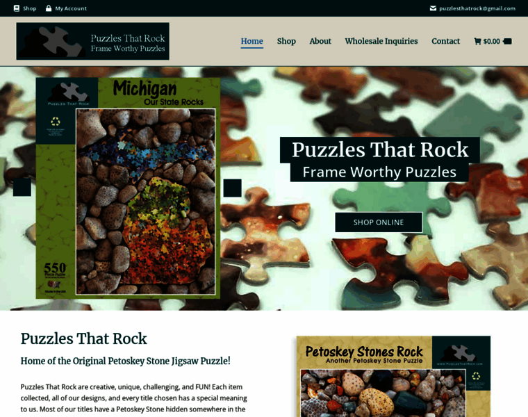 puzzlesthatrock.com at WI. Unique Jigsaw Puzzles for All Ages | Puzzles ...