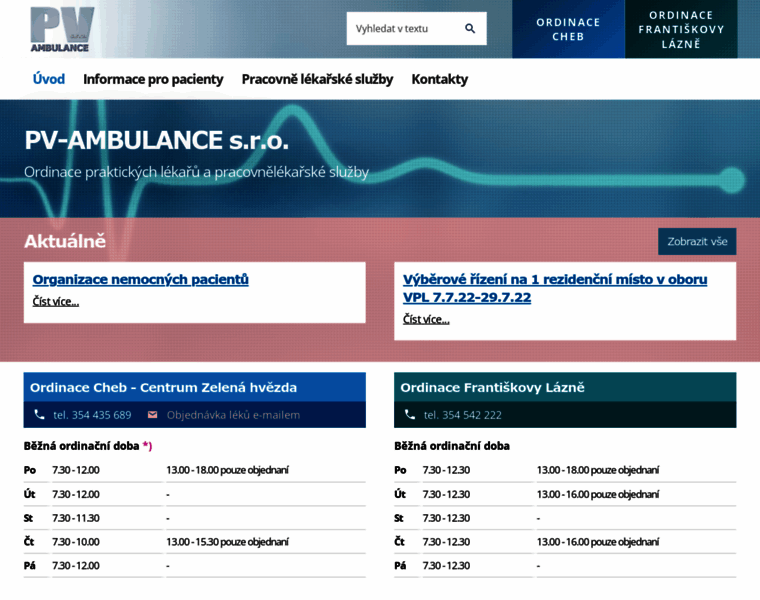 Pv-ambulance.cz thumbnail