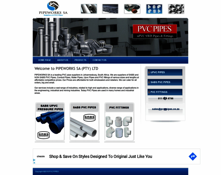 Pvc-pipes.co.za thumbnail