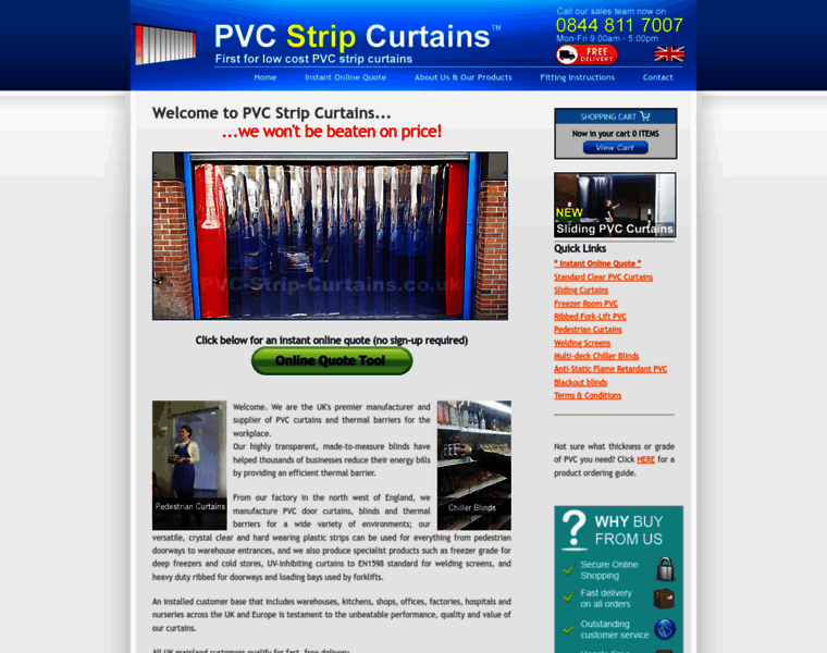 Pvc-strip-curtains.co.uk thumbnail