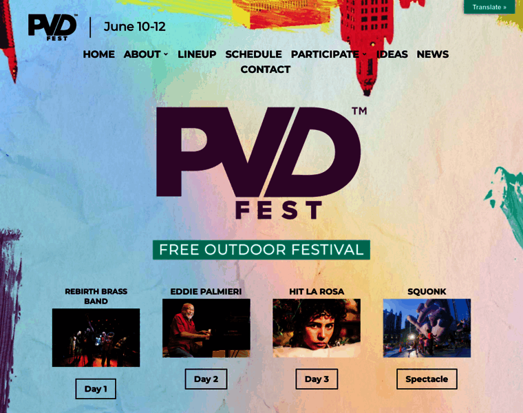 Pvdfest.com thumbnail