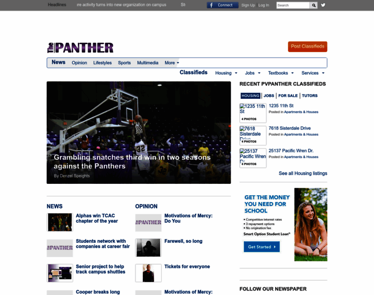 Pvpanther.com thumbnail