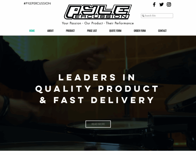 Pylepercussion.com thumbnail Pylepercussion.com thumbnail