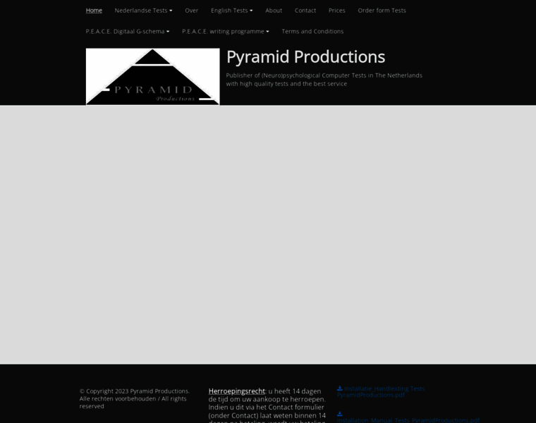 Pyramidproductions.nl thumbnail