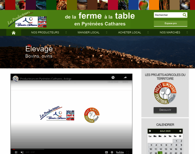 Pyreneescathares-producteurs.fr thumbnail