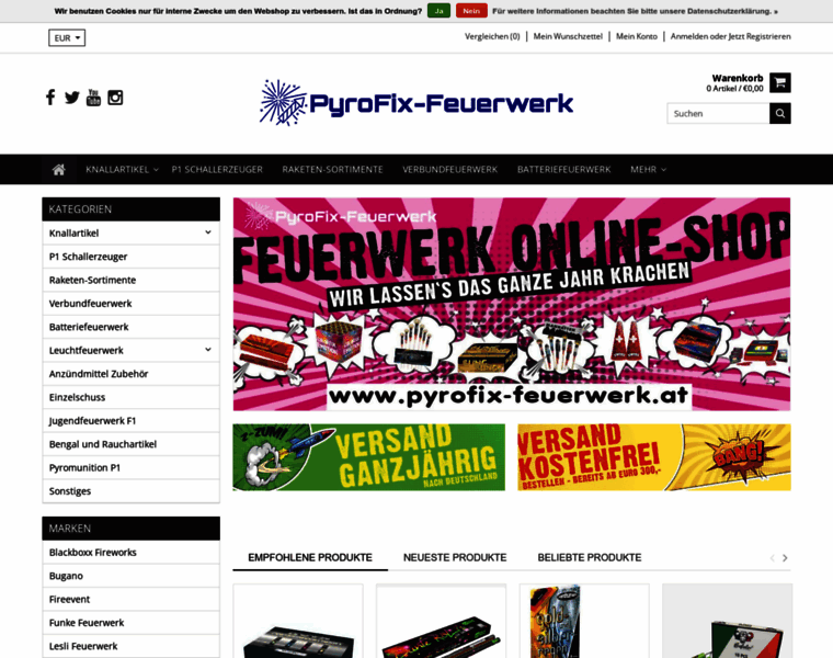 Pyrofix-feuerwerk.at thumbnail