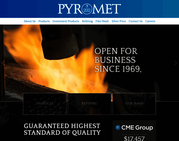Pyromet999.com thumbnail