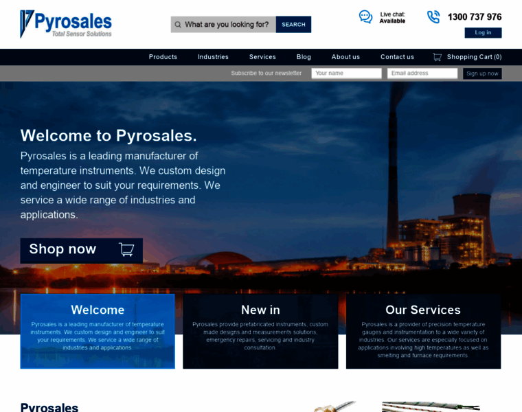 Pyrosales.com.au thumbnail