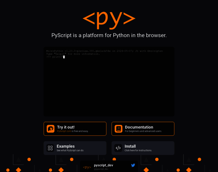 Pyscript.net thumbnail