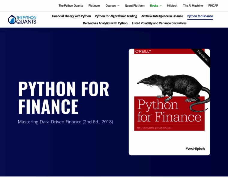 Python-for-finance.com thumbnail