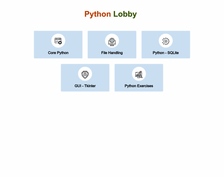 Pythonlobby.com thumbnail