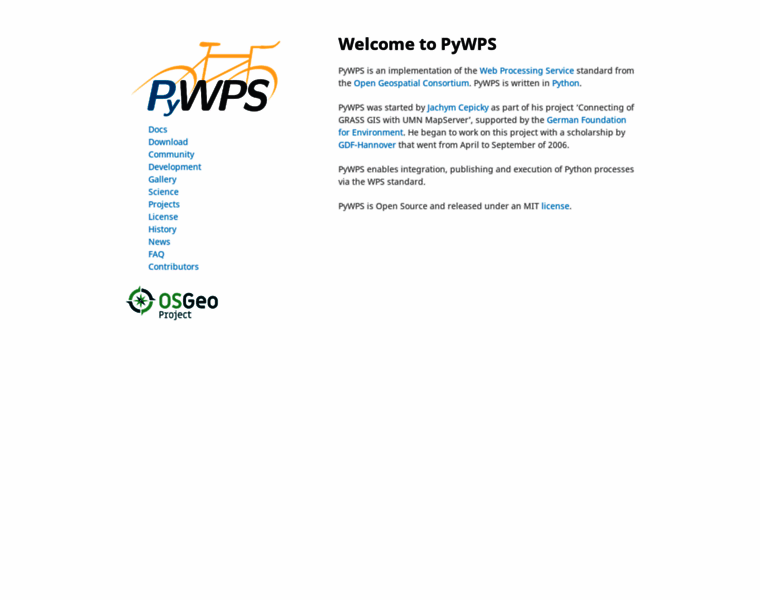 Pywps.org thumbnail