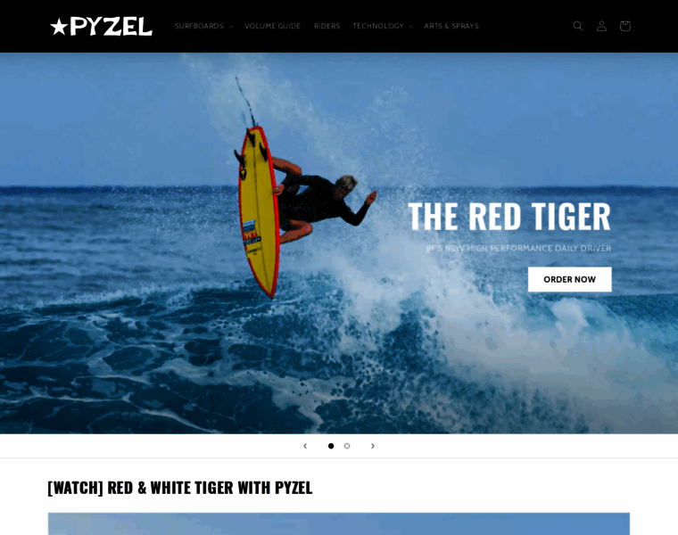 Pyzelsurfboards.co.za thumbnail