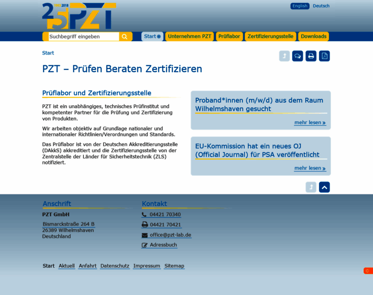 Pzt-lab.de thumbnail