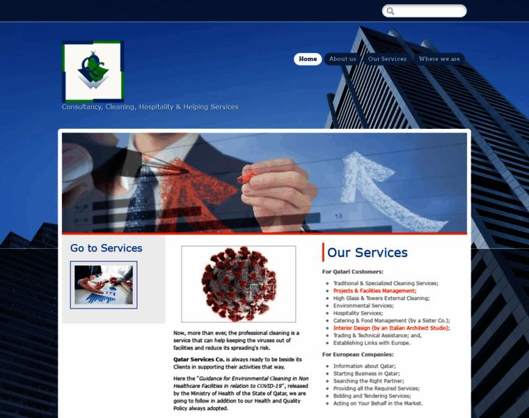 Qatar-services.com thumbnail