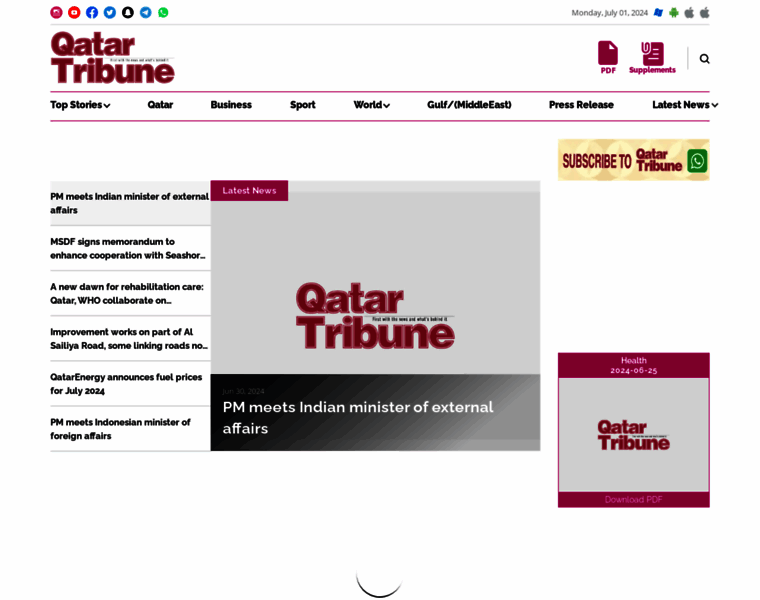 Qatar-tribune.com thumbnail