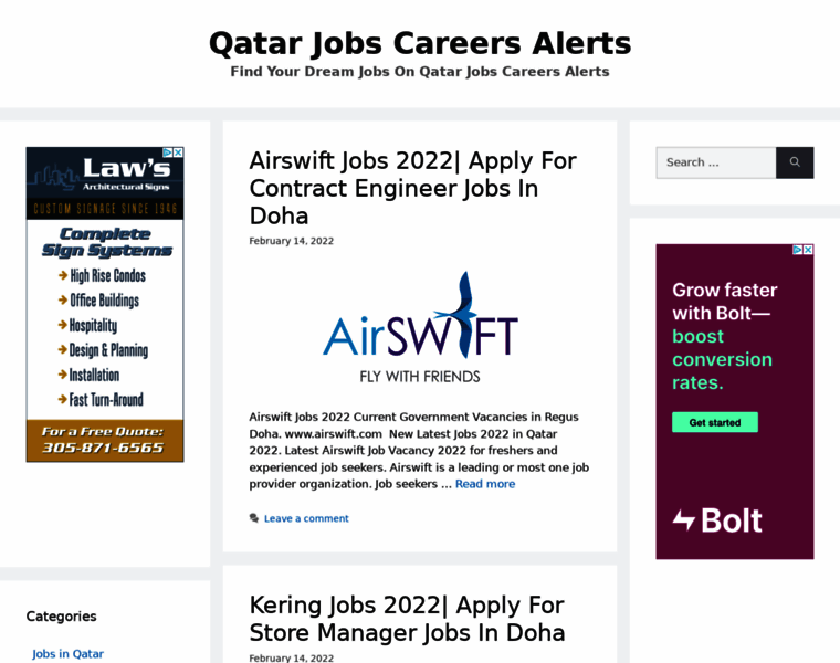 Qatar.jobvacancies4u.com thumbnail
