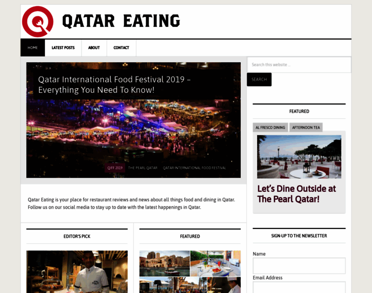 Qatareating.com thumbnail