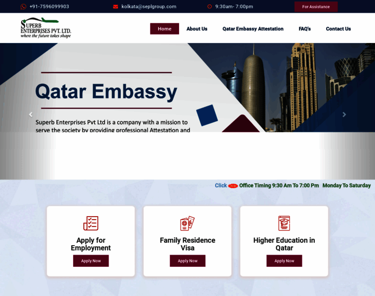 Qatarembassyattestation.in thumbnail