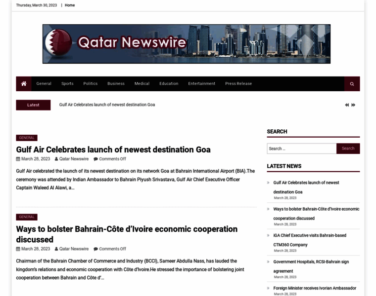 Qatarnewswire.qa thumbnail