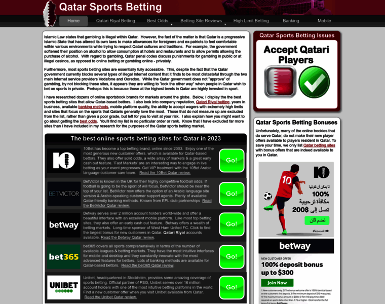 Qatarsportsbetting.com thumbnail