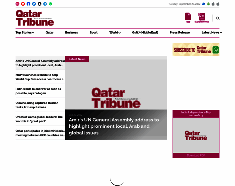 Qatartribune.com.qa thumbnail