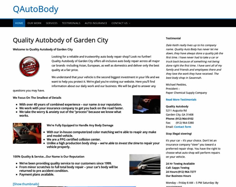 Qautobody.com thumbnail
