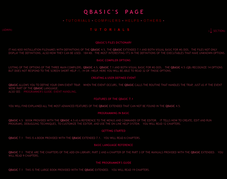 Qbasic.phatcode.net thumbnail