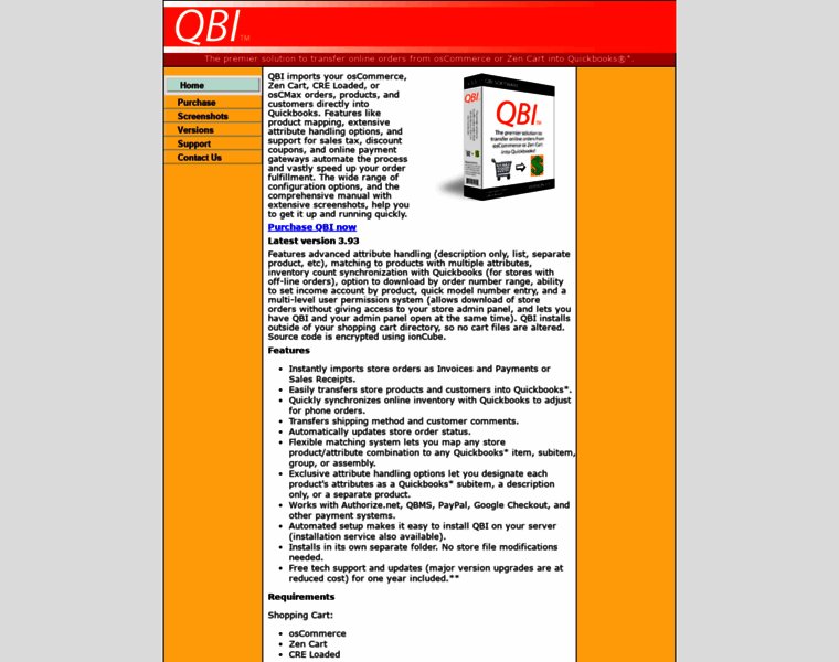 Qbisoftware.com thumbnail