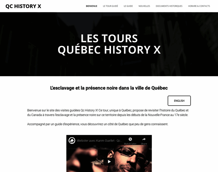 Qchistoryxtours.ca thumbnail