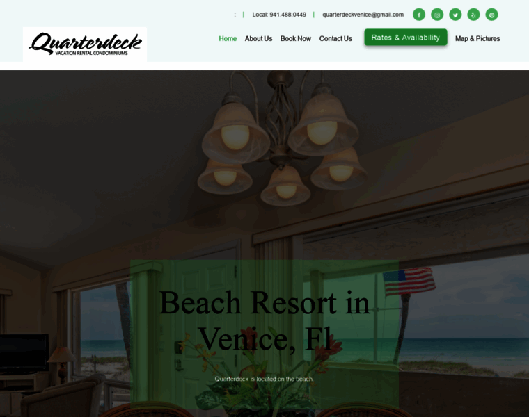 Qdeckresortvenice.com thumbnail