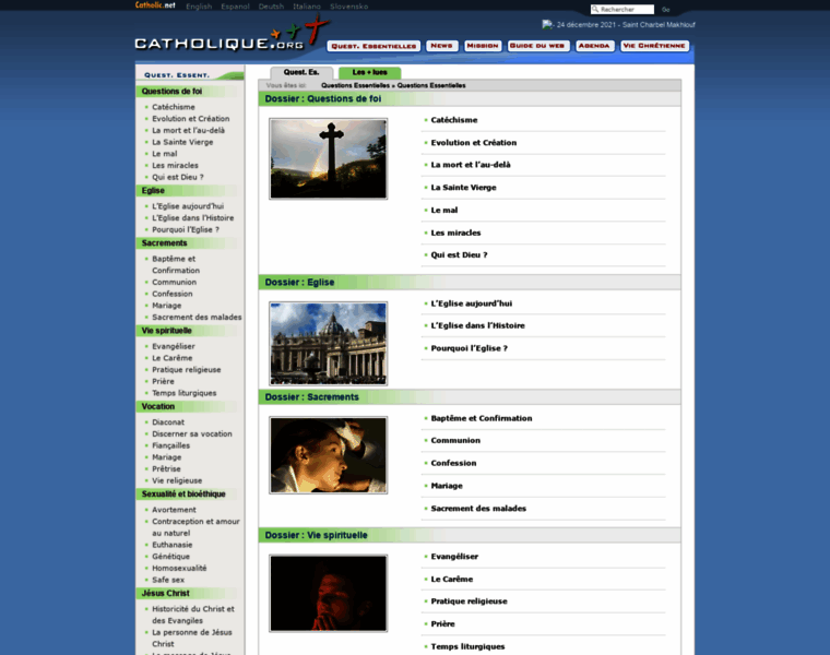 Qe.catholique.org thumbnail