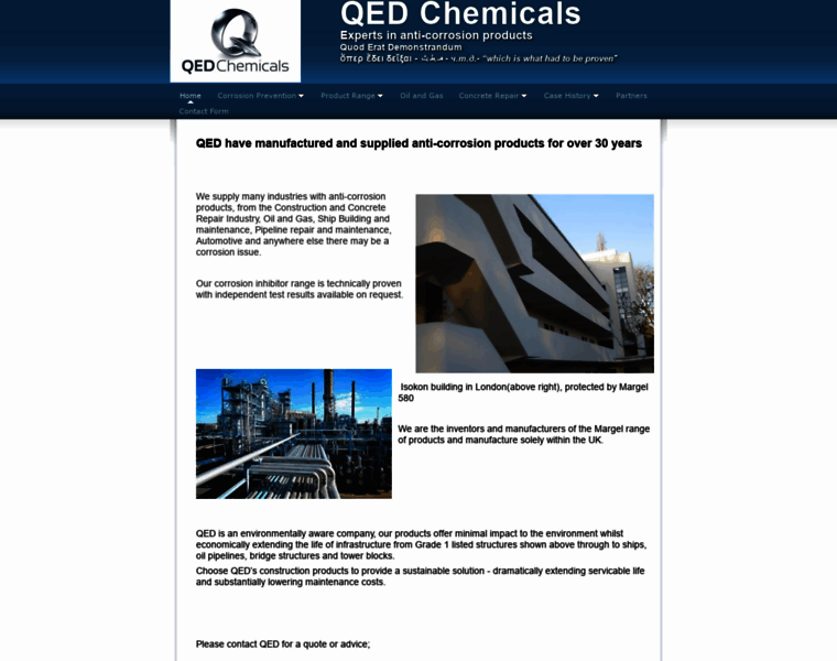 Qedchemicals.co.uk thumbnail