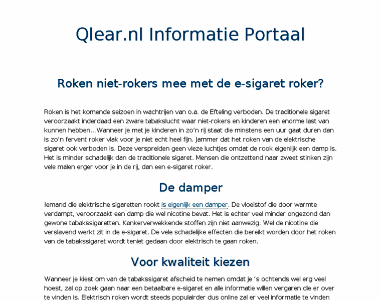 Qlear.nl thumbnail