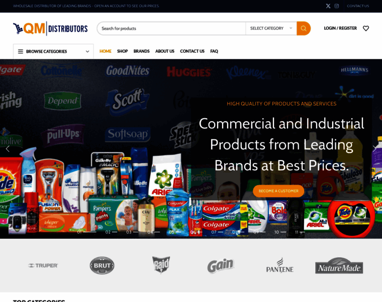Qmdistributors.com thumbnail Qmdistributors.com thumbnail