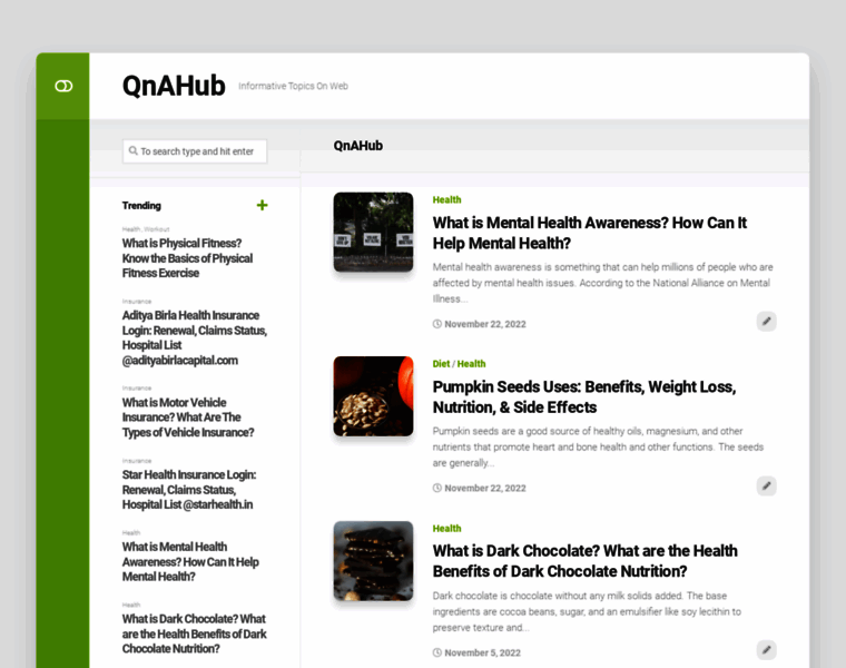 Qnahub.com thumbnail