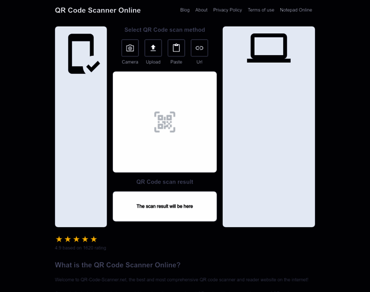 Qr-code-scanner.net thumbnail
