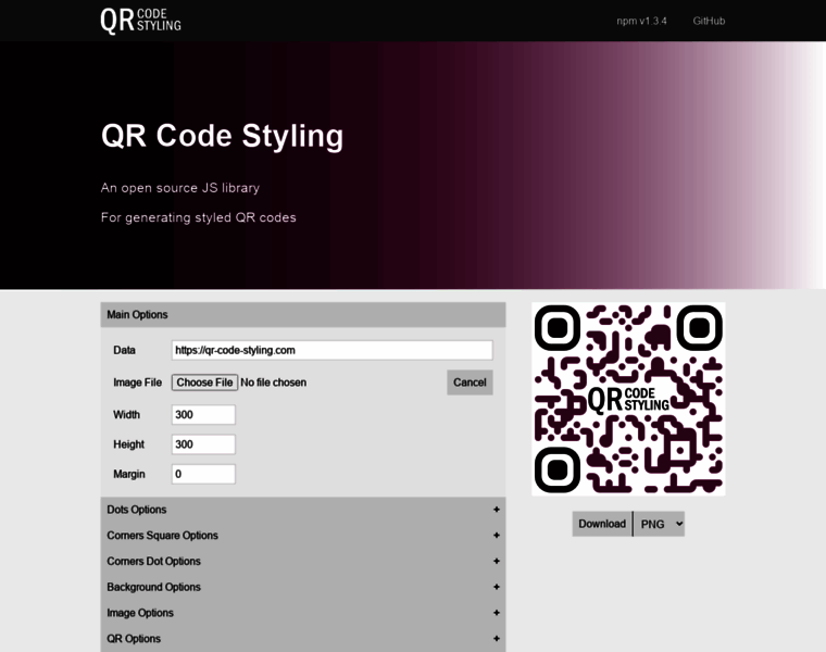 Qr-code-styling.com thumbnail