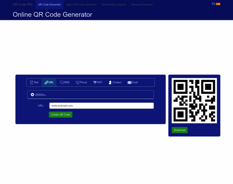 Qrcoderw.com thumbnail