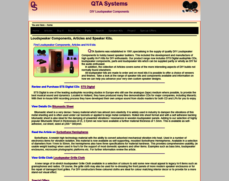 Qtasystems.co.uk thumbnail