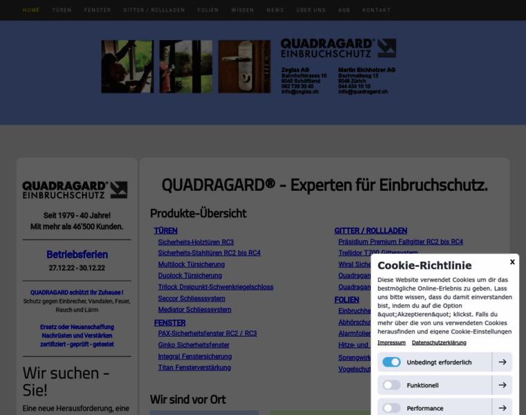 Quadragard.ch thumbnail