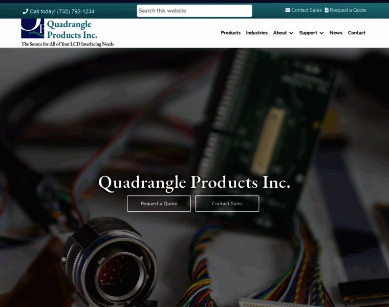 Quadrangleproducts.com thumbnail
