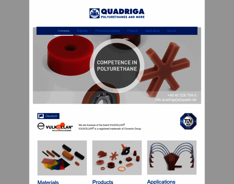 Quadriga-polyurethane.com thumbnail