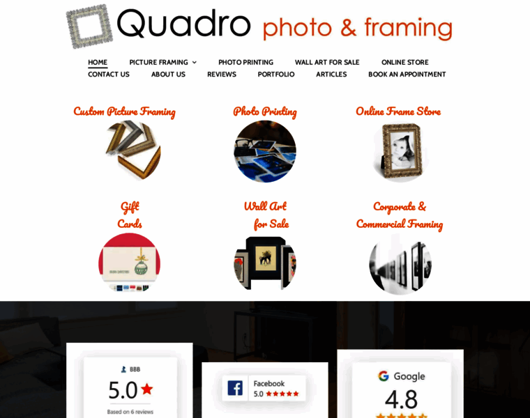 Quadroframing.ca thumbnail