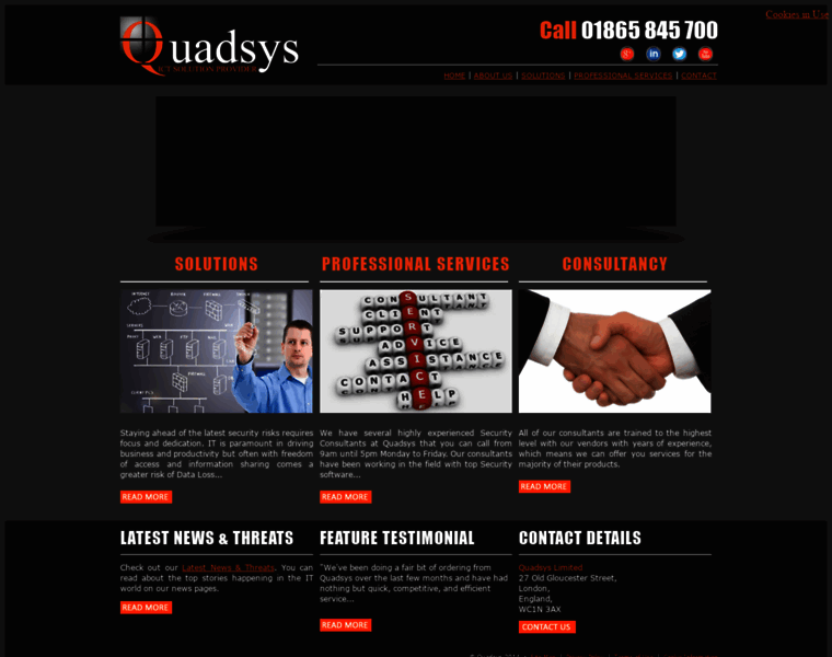 Quadsys.co.uk thumbnail