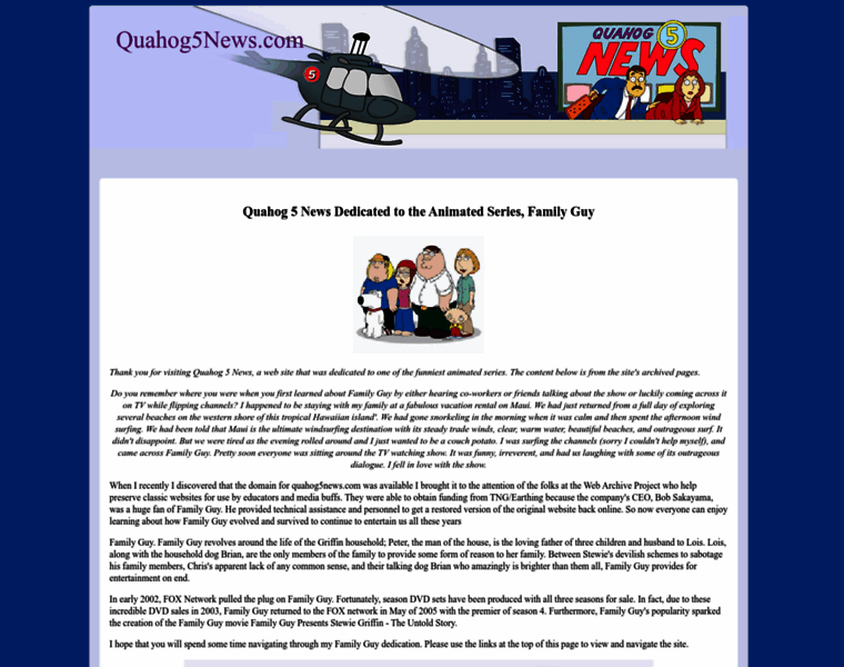 Quahog5news.com thumbnail