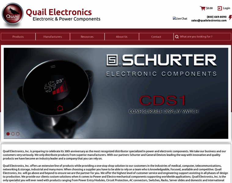 Quailelectronics.com thumbnail