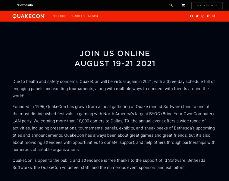 Quakecon.org thumbnail Quakecon.org thumbnail