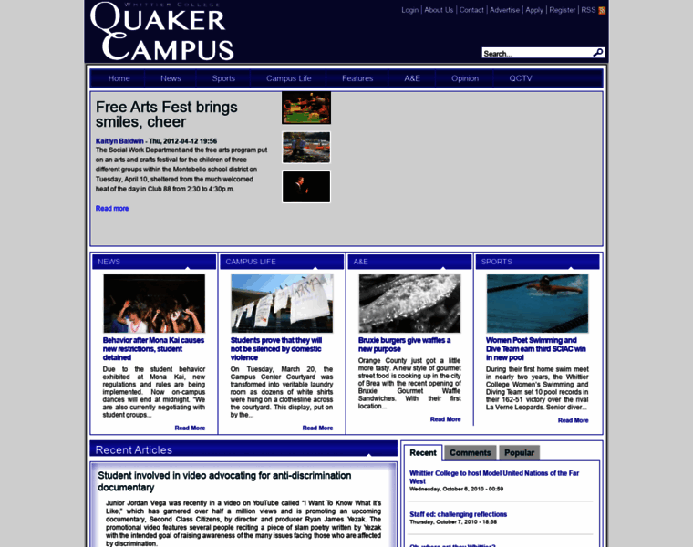 Quakercampus.com thumbnail